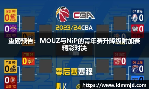 重磅预告：MOUZ与NiP的青年赛升降级附加赛精彩对决